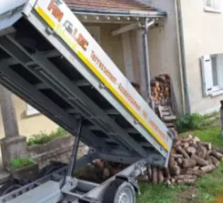 remorque basculante hydraulique